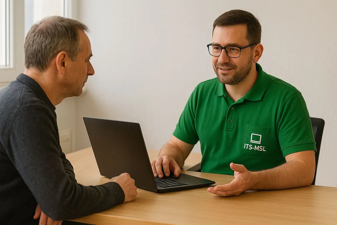 Besprechung mit Kunden