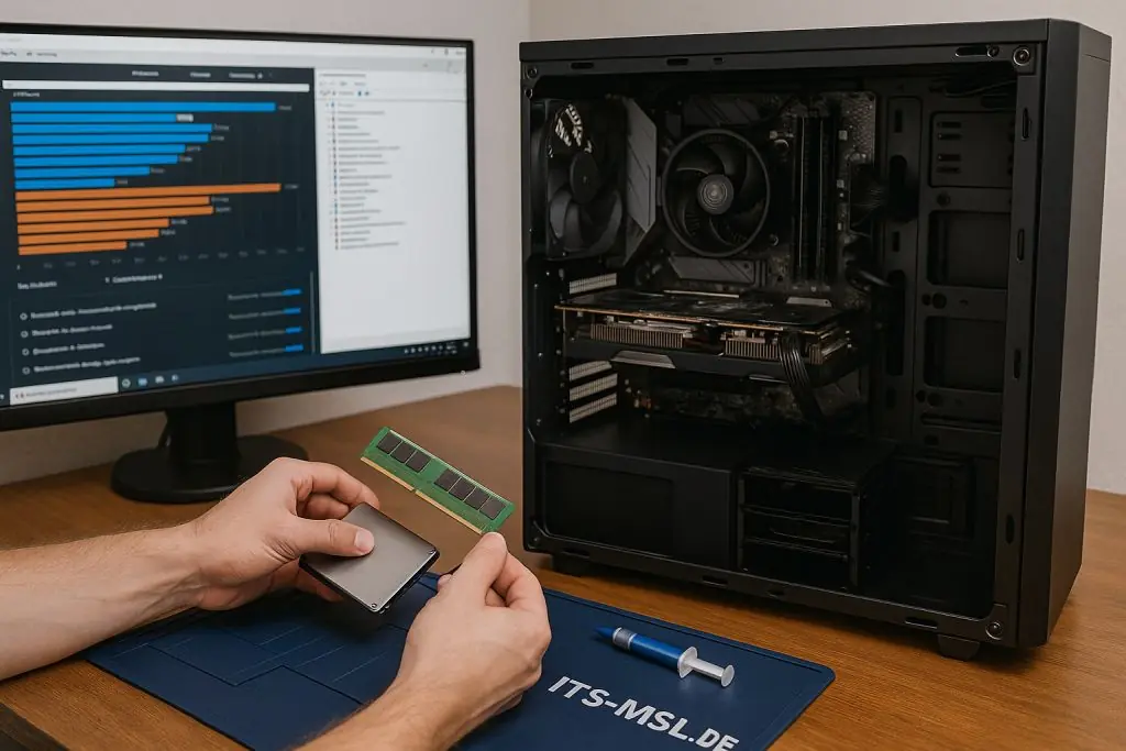 Wartung, Reparatur und Aufrüstung von PCs und Peripherie